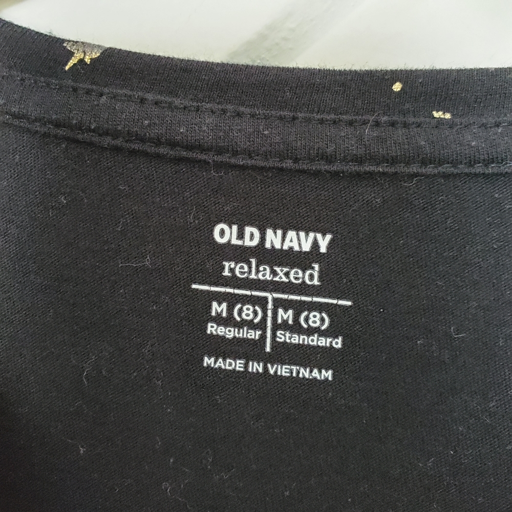 Gold Unicorn Print Tee - Picture 3 of 6
